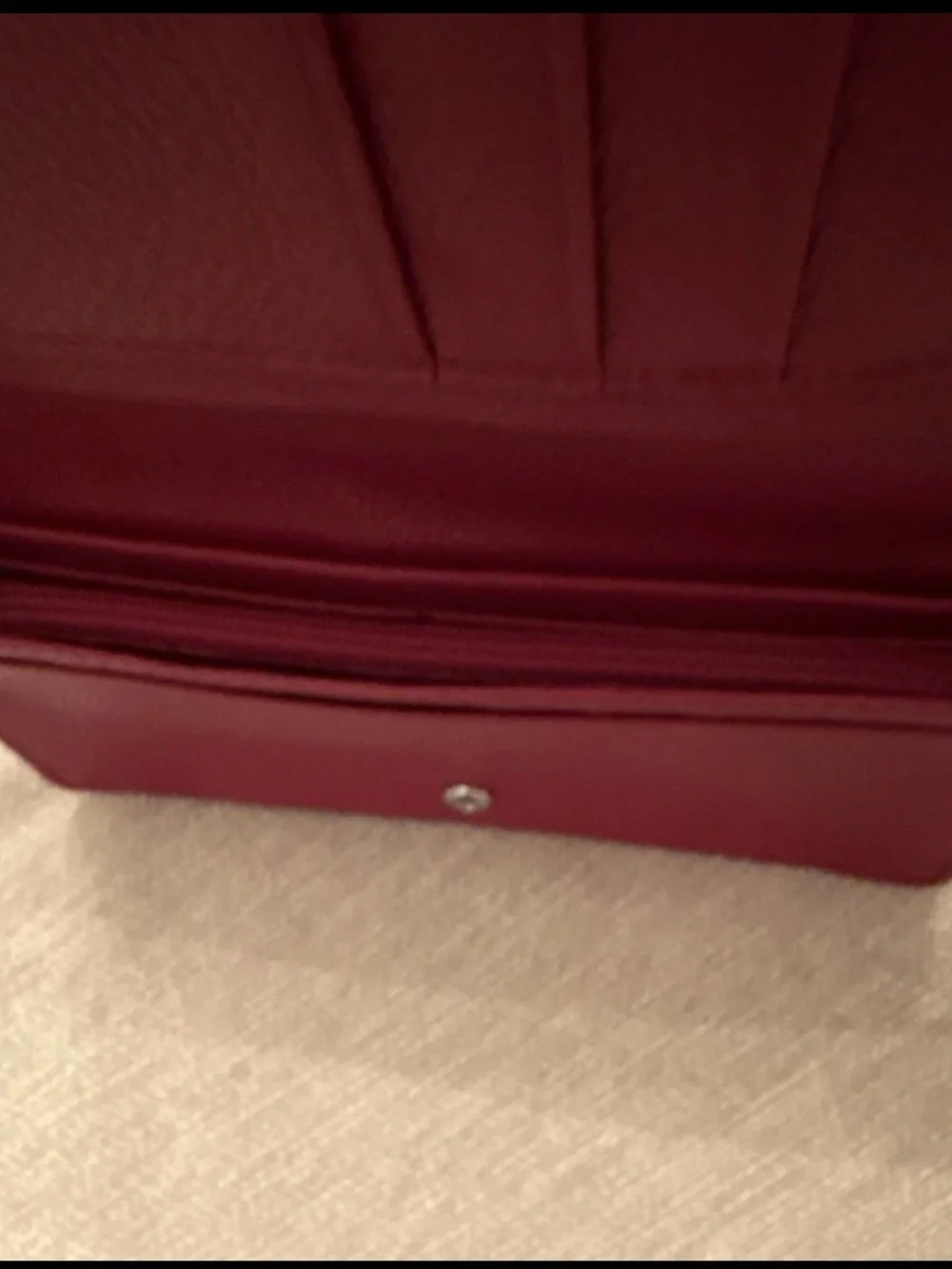 Brighton ROSIE ROCKMORE Pebbled Leather Crossbody / Wallet in Lipstick Red, NWT
